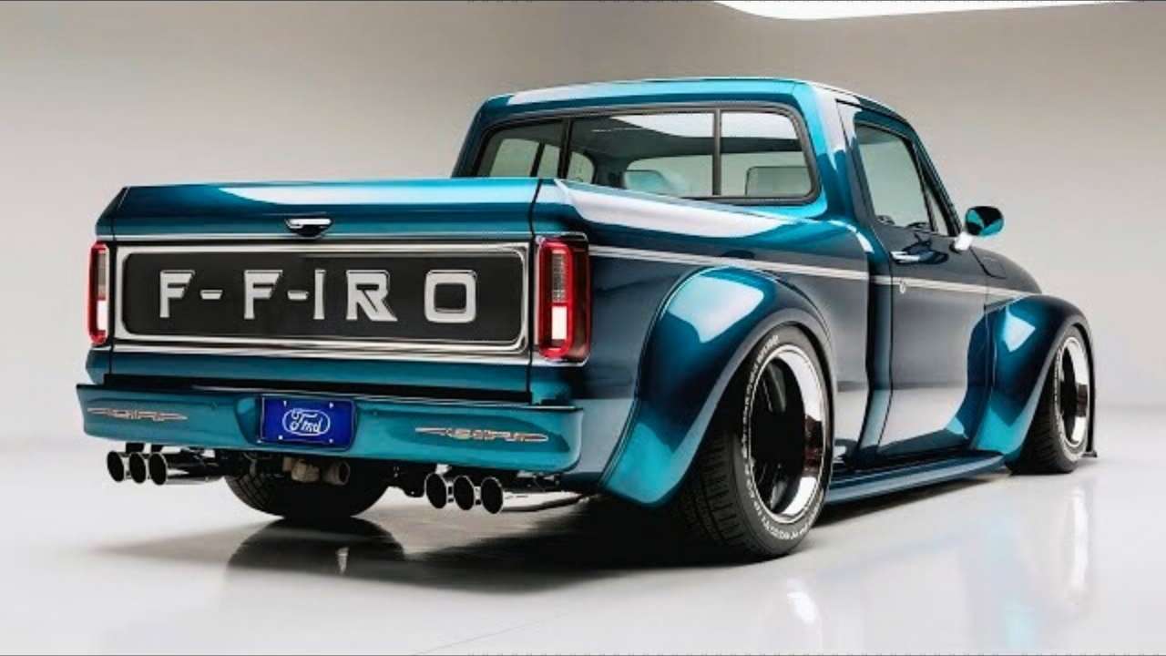 Ford F-100 2026: la pickup clásica regresa con potencia y tecnología moderna
