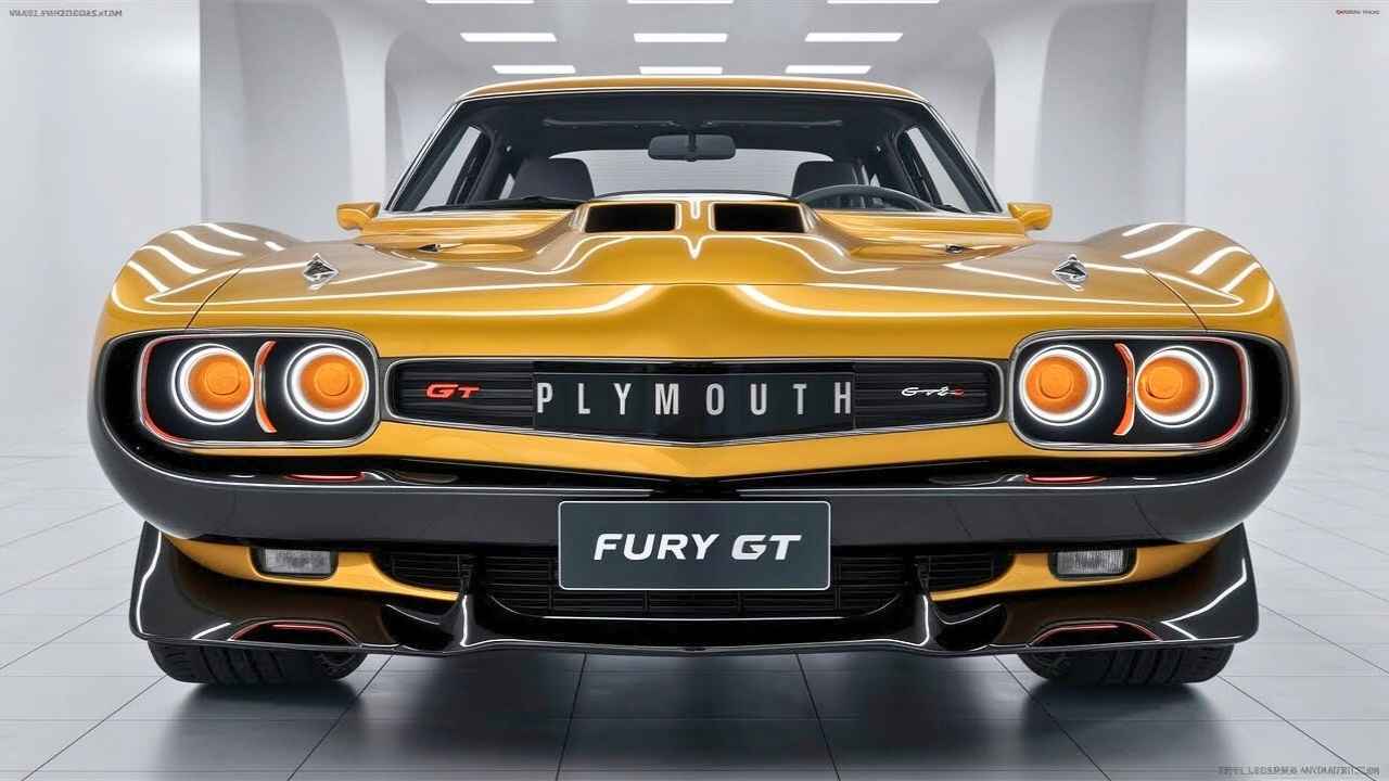 Nuevo Plymouth Fury GT 2026: superdeportivo estadounidense con estilo refinado