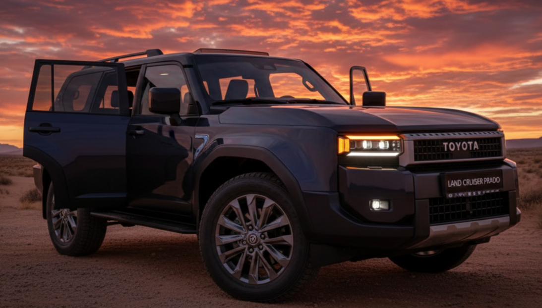Toyota Prado 2026: estilo renovado, motor híbrido potente y tecnología todoterreno avanzada