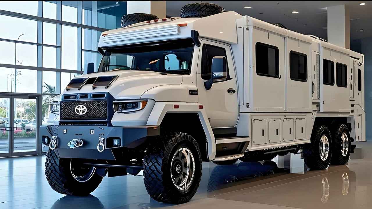 Toyota HyperFortress 6x6 2026: tecnología moderna, motor poderoso y seguridad interior